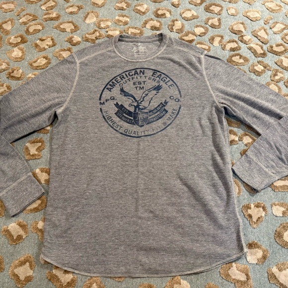 American Eagle Outfitters Other - American Eagle Outfitters Men's Heather Gray Long Sleeve Tee